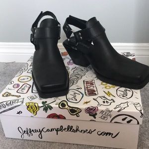 Size 6 Jeffrey Campbell Black Calafia Booties!